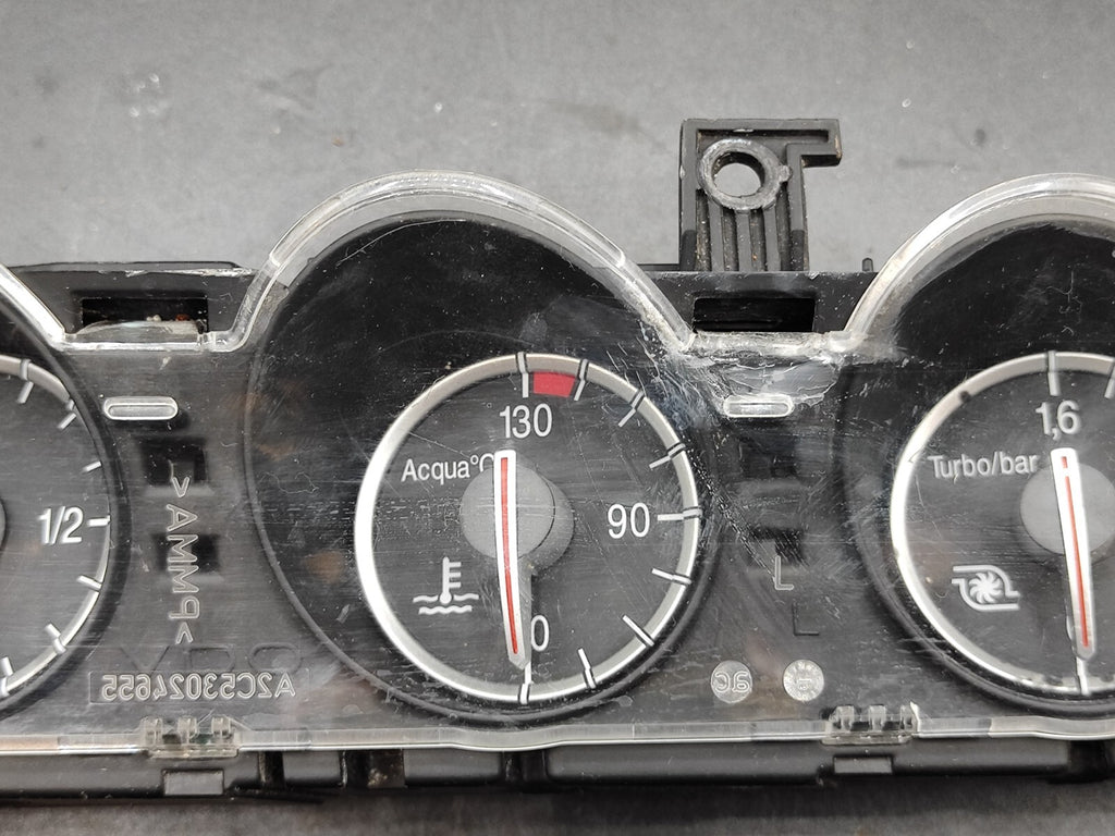 Alfa Romeo 159 2008 LHD Front Dashboard Fuel / Temperature Gauge
