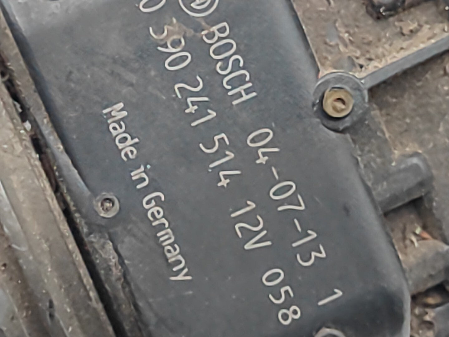 Alfa Romeo 147 2.0TS 110kW 2003 LHD Front Wiper Linkage Motor 0390241514