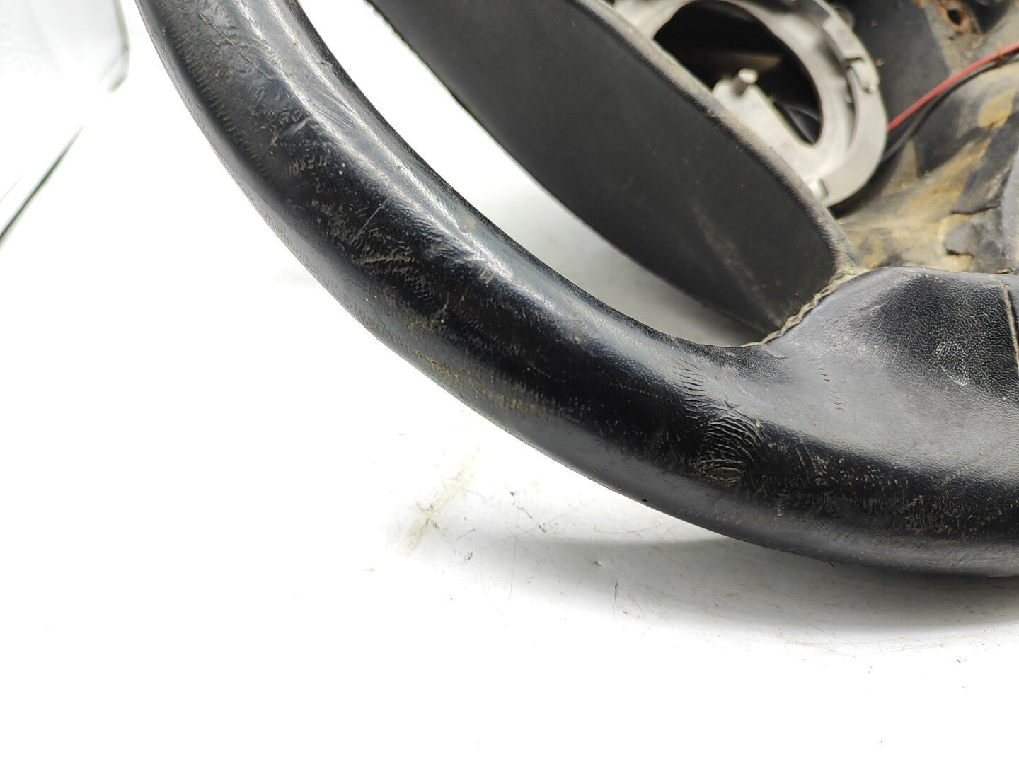 Alfa Romeo 155 TwinSpark Petrol 1994 Interior Leather Steering Wheel BLACK COLOR