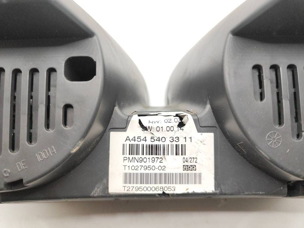 Smart ForFour I 2005 Diesel speedometer instrument cluster A4545403311 