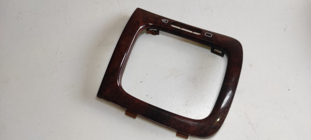 Peugeot 607 3.0i V6 Petrol 2003 Front Dash Panel Air Vent Wooden Trim