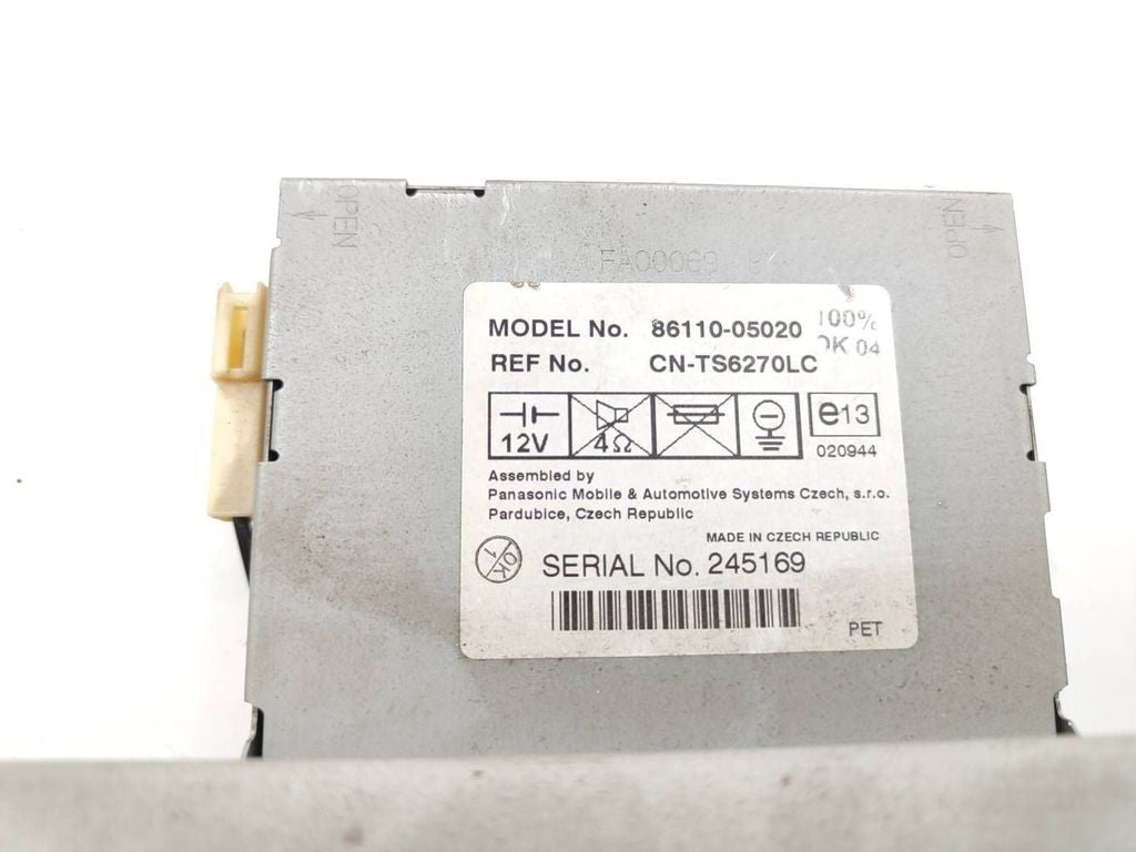 Toyota Avensis T250 2004 Dashboard LCD screen display 8611005020 