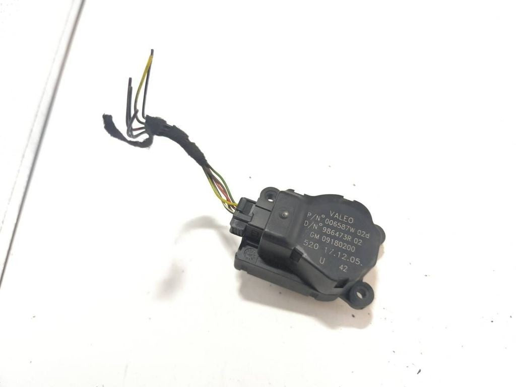 Fiat Croma 2007 Air heater flap actuator motor 006587W 
