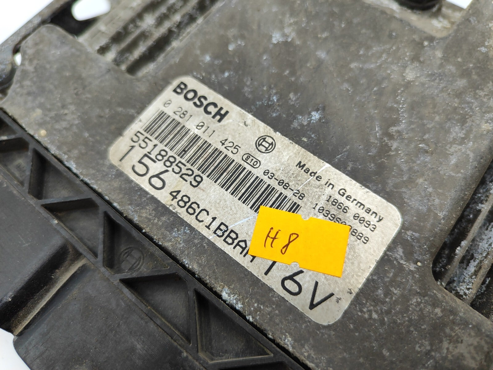 Alfa Romeo 156 16V 1.9JTD 103kW 2004 Engine Control Module 0281011425 55188529