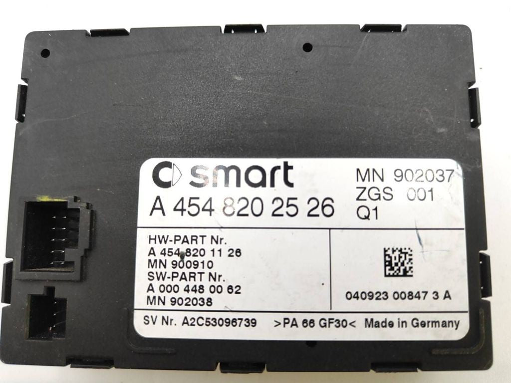 Smart ForFour I 2005 control unit modules A4548202526 