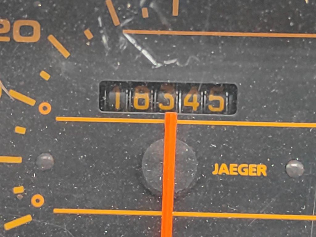 Seat Marbella speedometer instrument cluster 
