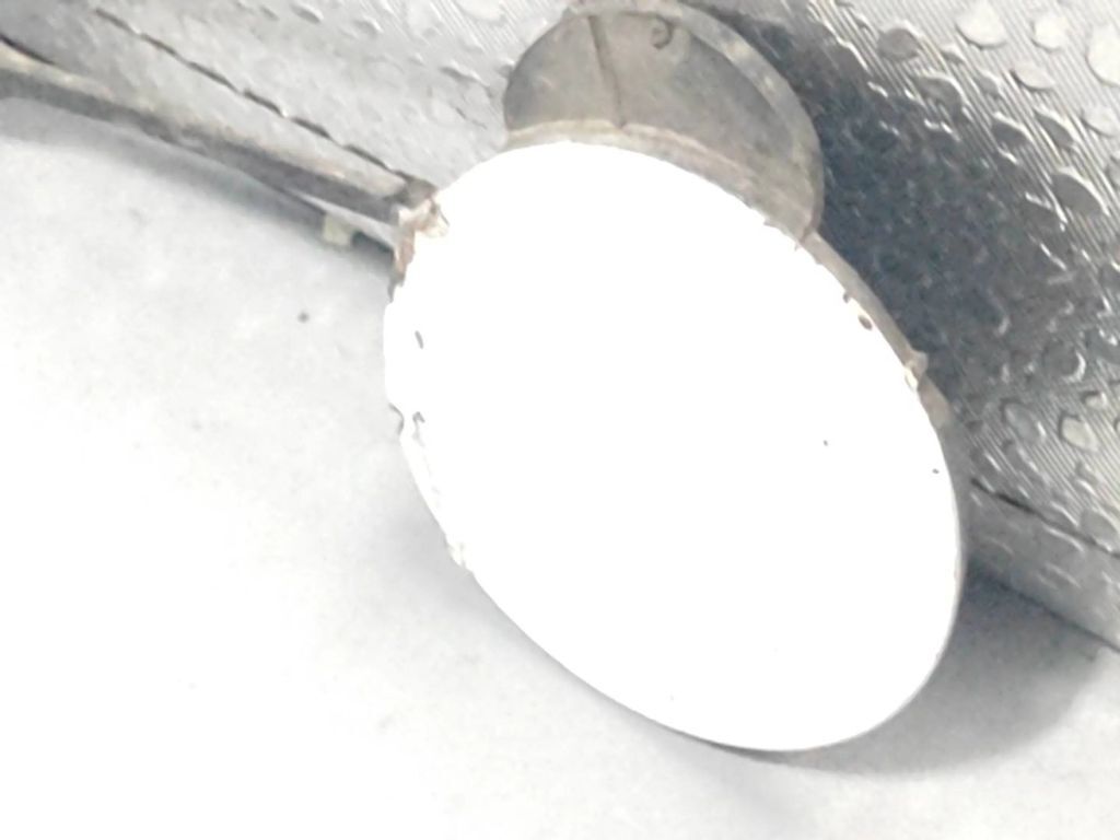 Opel Meriva B 2012 rear bumper row hook cap cover WHITE