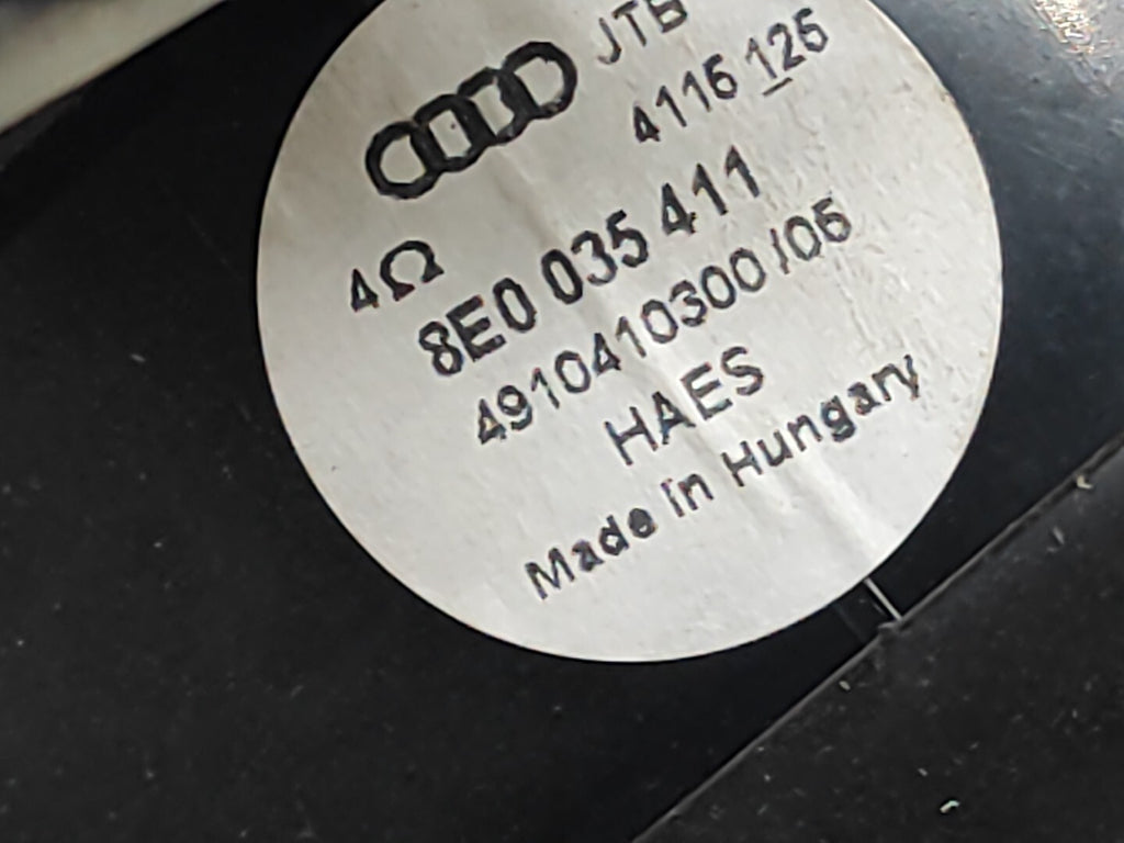 Audi A4 B6 1.8T Petrol Avant 2003 Door Audio Speaker 8E0035411