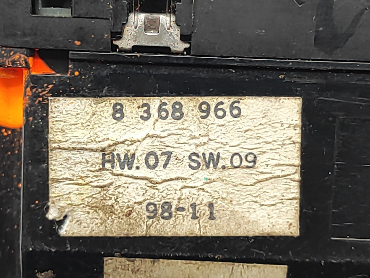 BMW 5 SERIES E39 2001 LHD Front Left Electric Window Switch 8368966