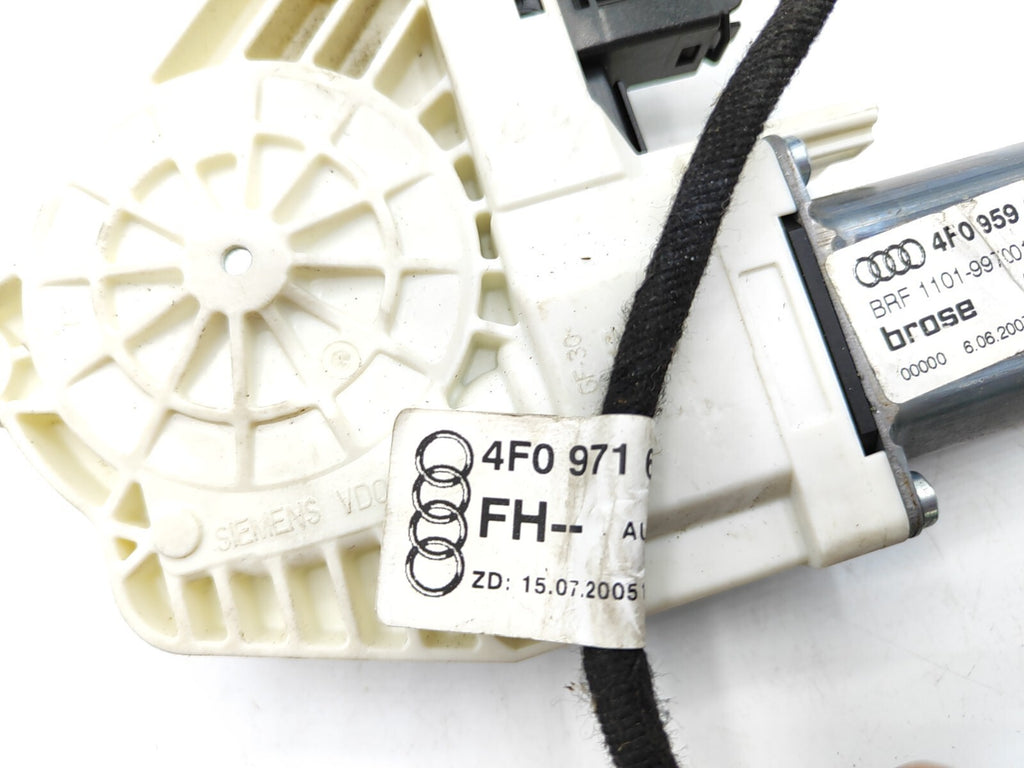 Audi A6 C6 2005 Rear Left Door Window Regulator Motor 4F0959801C
