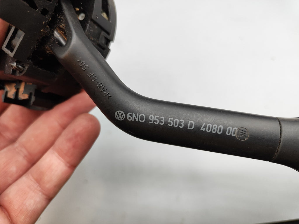 Volkswagen Polo 6N2 1999 Indicator Wiper Control Stalk Lever 6N0953503D