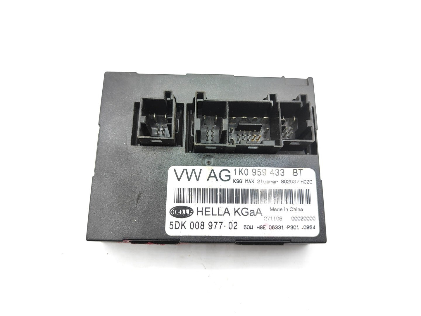 Volkswagen Tiguan 2008 Comfort Control Module 1K0959433BT