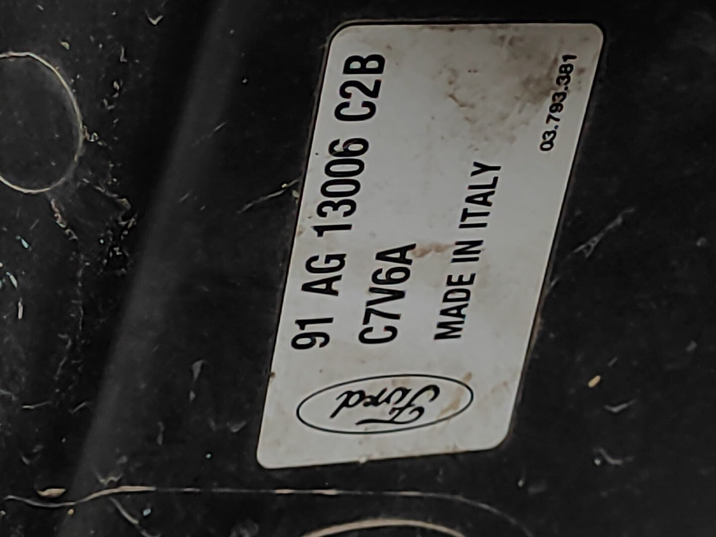 Ford Escort 1992 LHD Front Left Side Headlight Lamp Light 91AG13006C2B