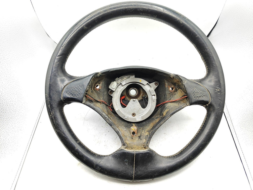 Alfa Romeo 155 TwinSpark Petrol 1994 Interior Leather Steering Wheel BLACK COLOR