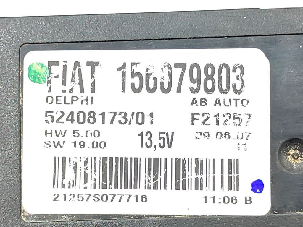 Alfa Romeo 159 2.4JTD 147kW 2006 AC Climate control unit module 156079803 