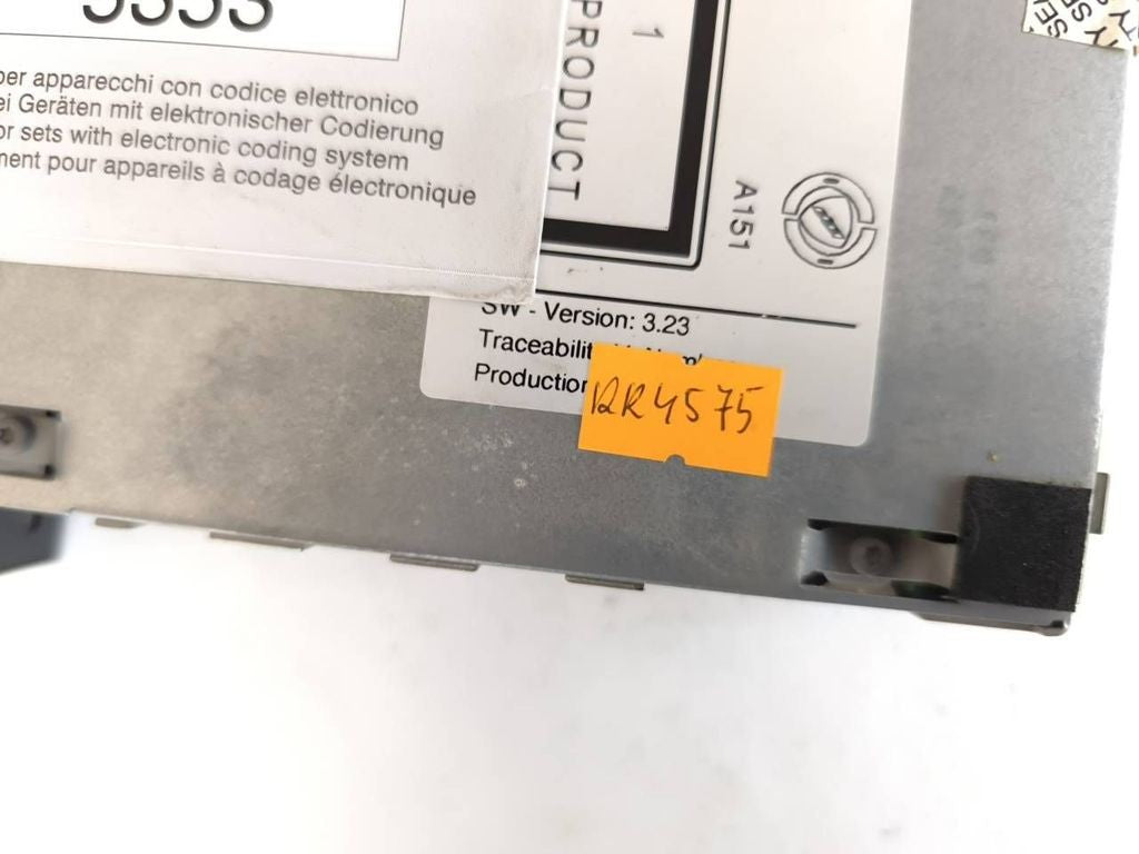 Alfa Romeo 147 2005 Radio CD player head unit 7645327316 / With Code