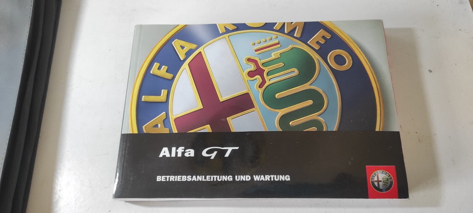 Alfa Romeo GT 1.9JTD 110kW Diesel 2005 User Manual GERMAN