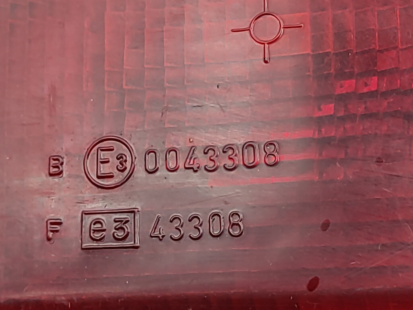 Fiat Tipo 1.4i Petrol 1994 LHD Rear Right Side Taillight Light 7592548