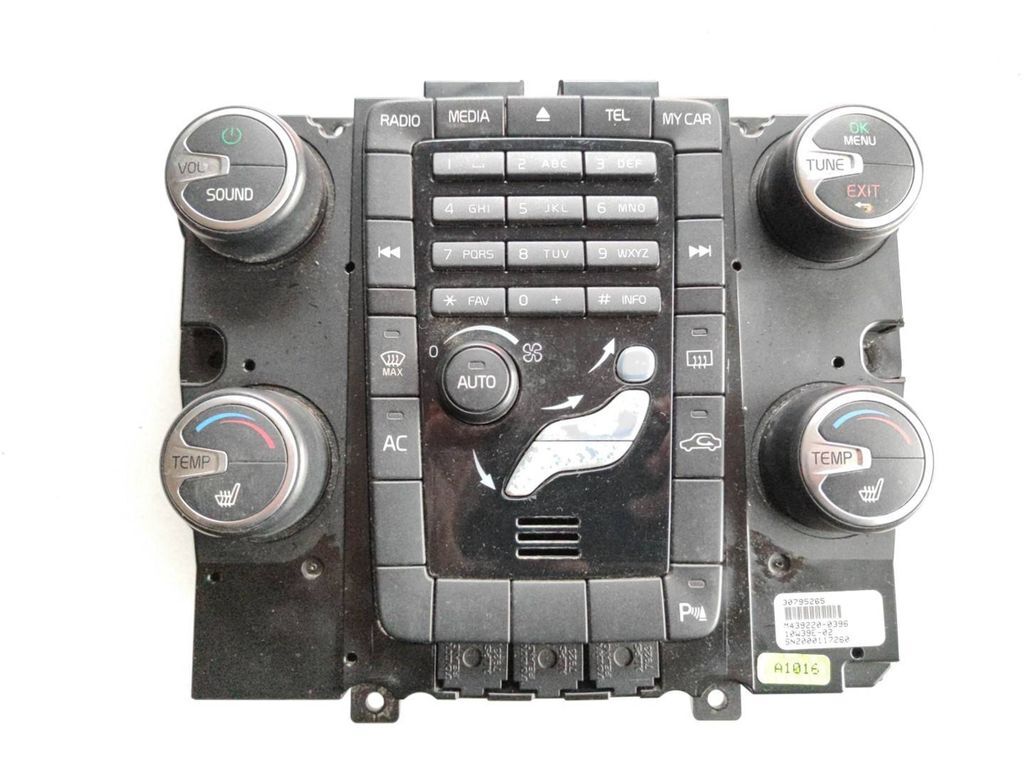 Volvo S60 2012 Climate control unit module 30795265 