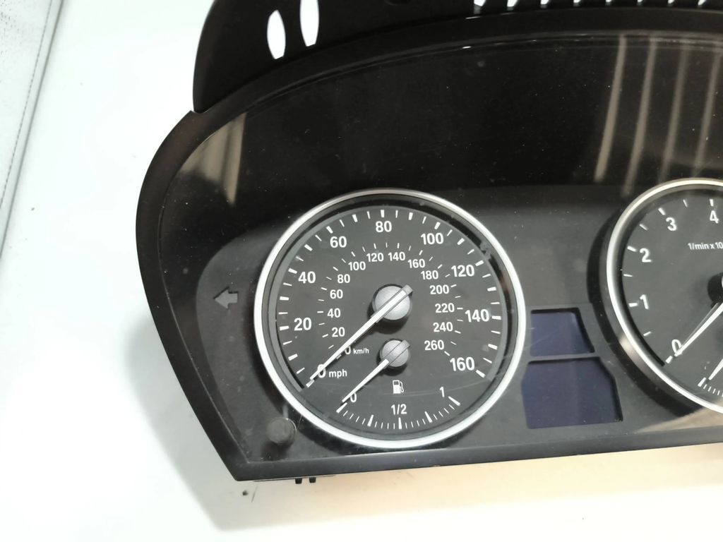 BMW 5 E60 E61 535 2008 Petrol speedometer instrument cluster 62119177259 