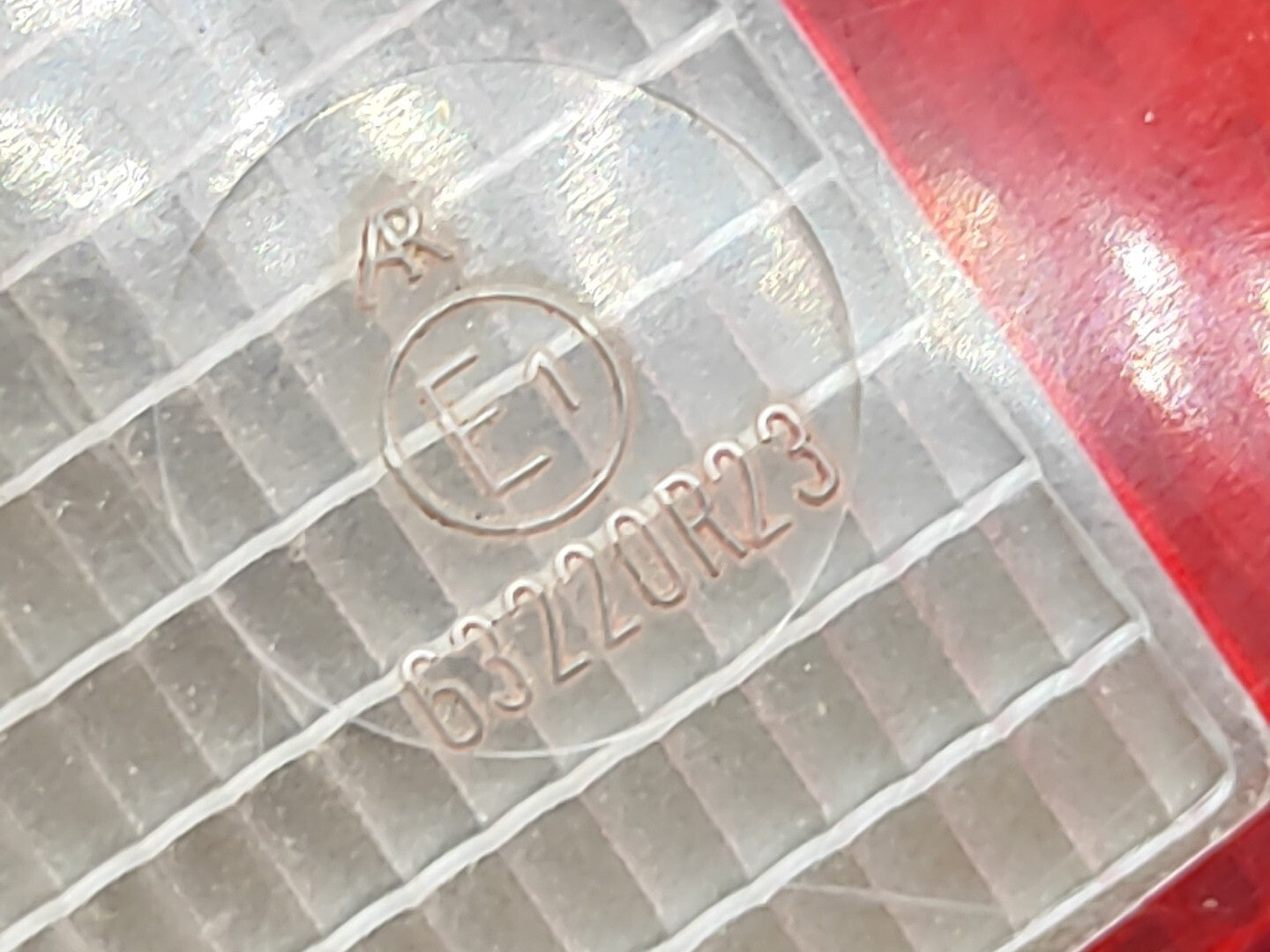 Ford Fiesta 1990 LHD Rear Right Side Taillight Lamp Light 89FG13N004AA 63220R23