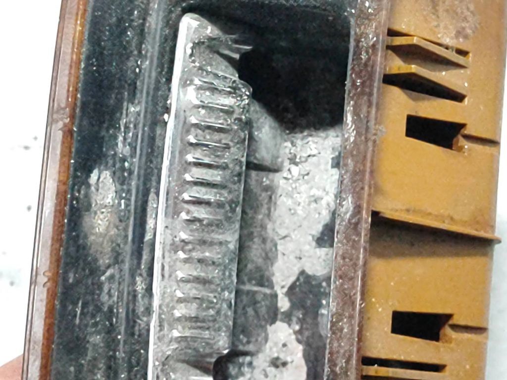 Peugeot 607 2001 Rear console wooden ashtray insert 9635805477 