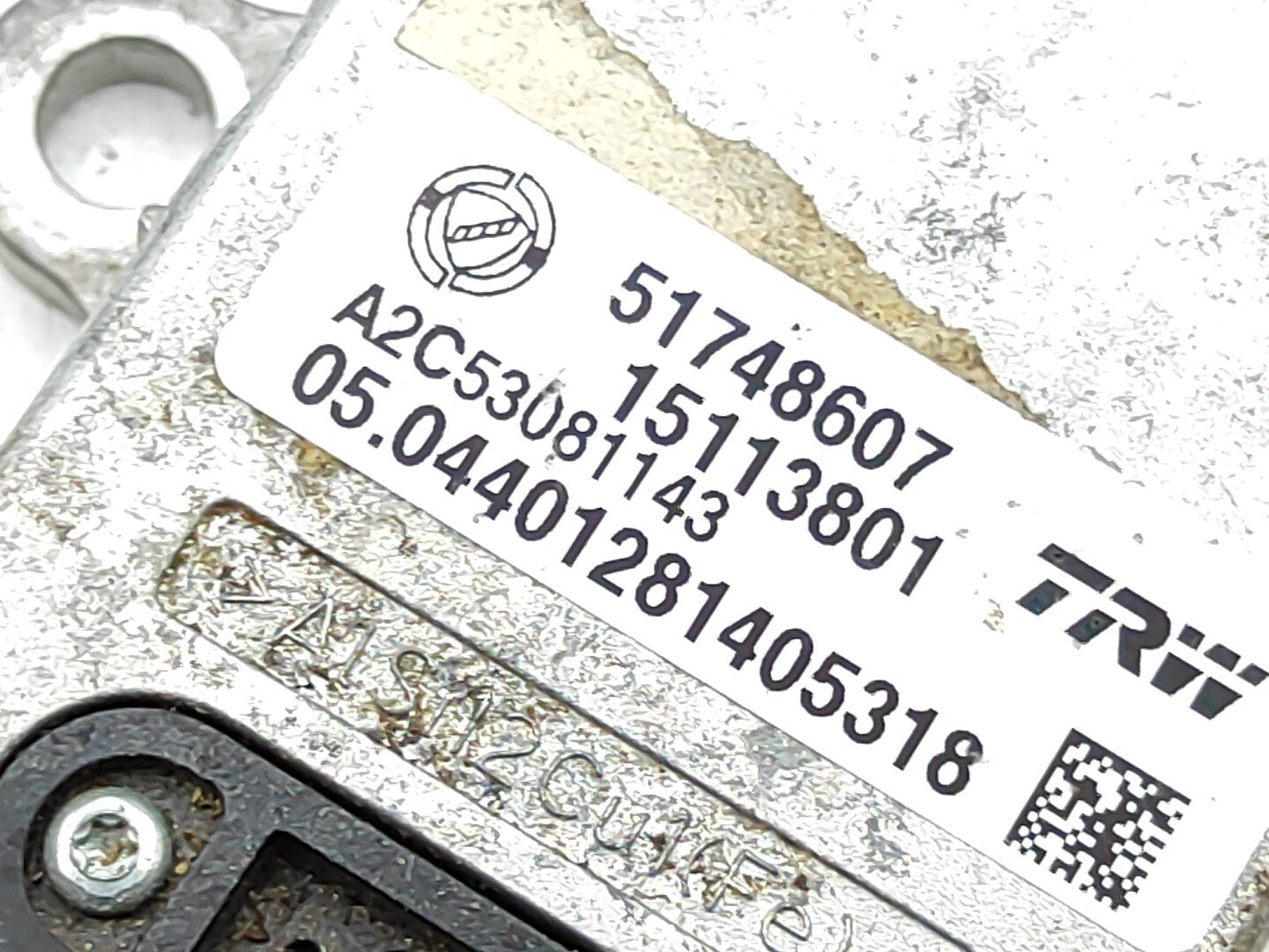 Alfa Romeo 159 1.9JTDm 2007 ESP Yaw Rate Sensor Module 51748607 15113801