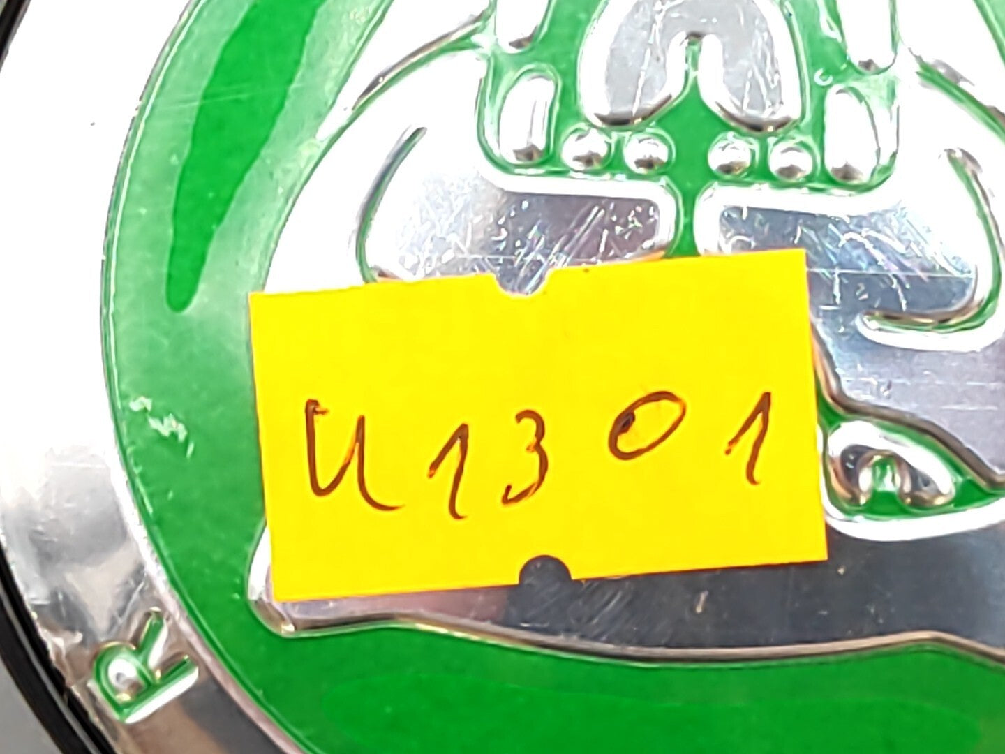 1x Jaguar 59mm Green Alloy Wheel Centre Cap Hub Cover XK XJ F TYPE XKR XF