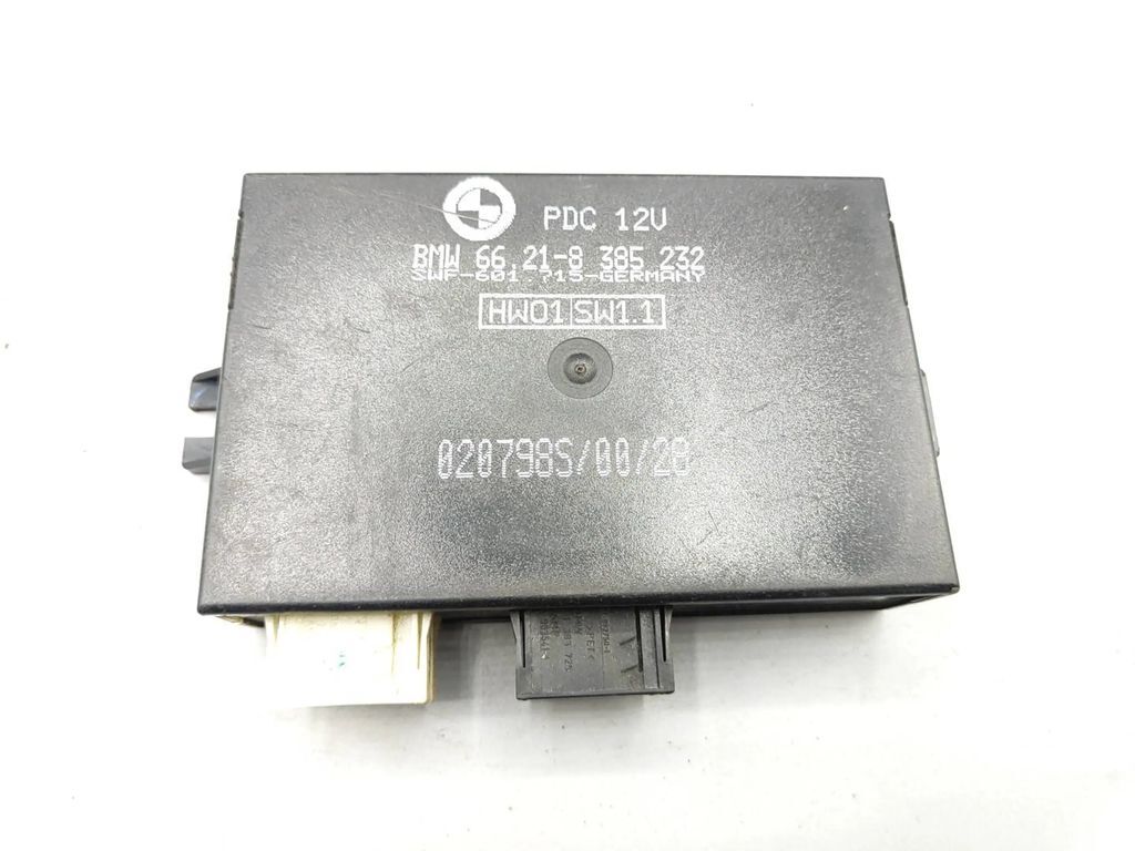 BMW 5 E39 530 1999 Rear Parking PDC control unit module 66218385232 