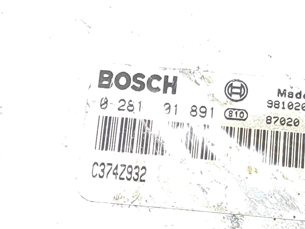 Alfa Romeo 156 1.9JTD SW 2000 Engine Control Module ECU 0281001891