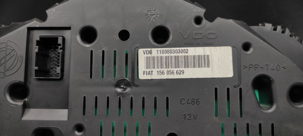 Alfa Romeo 147 1.6 TS 88kW Petrol 2006 LHD Speedometer Cluster 156056629