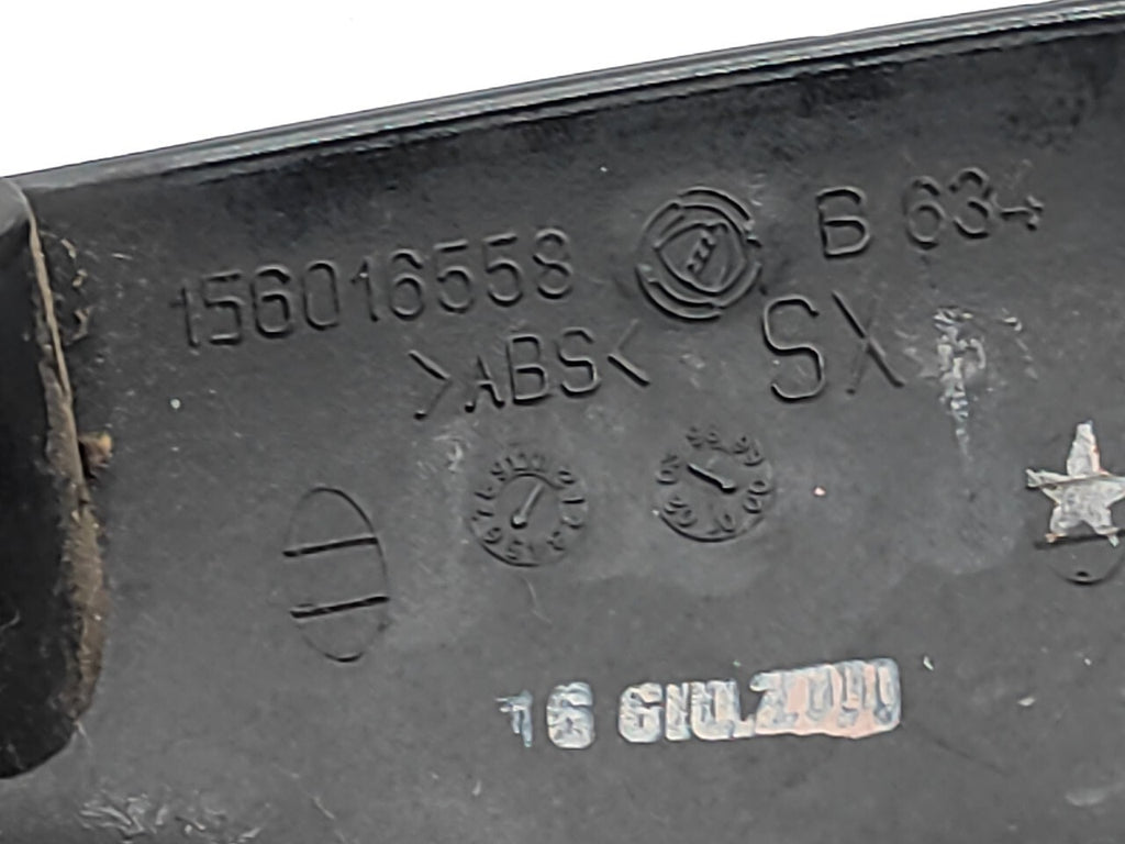 Alfa Romeo 166 2003 Front Left Bumper Upper Grill 156016558 BLACK