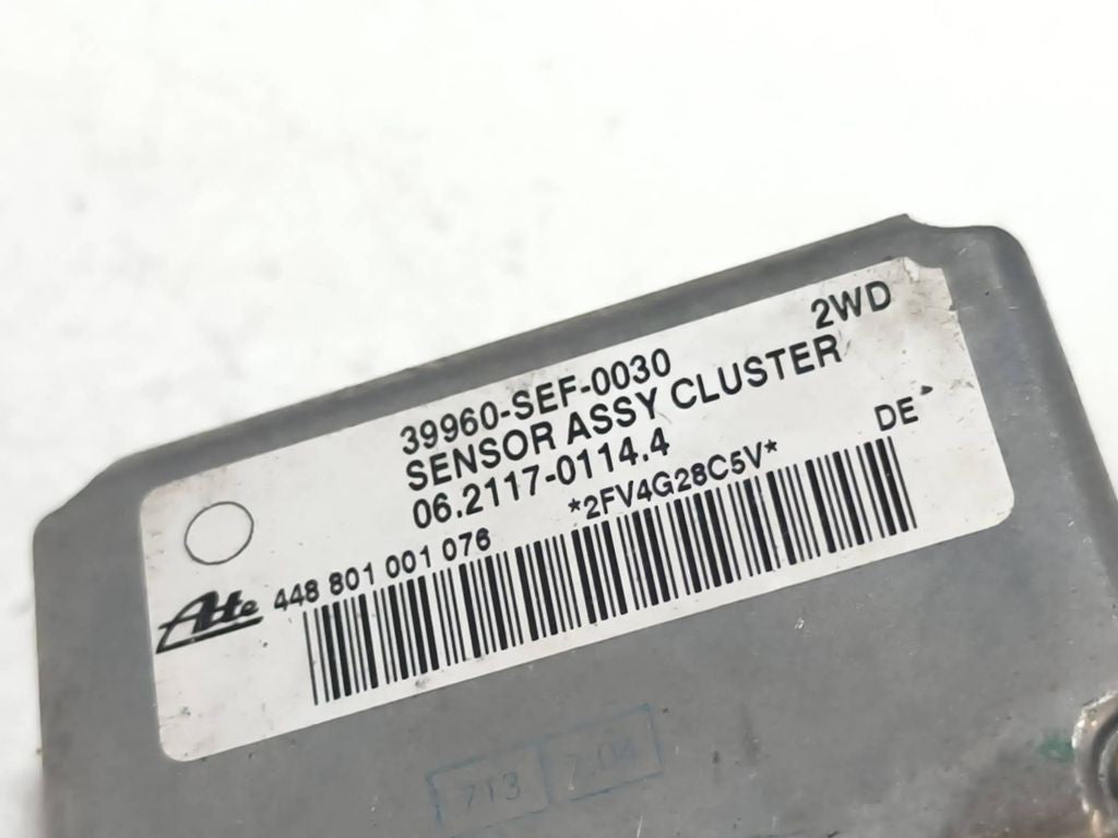 Honda Accord 2004 ESP acceleration yaw rate sensor 39960SEF0030 