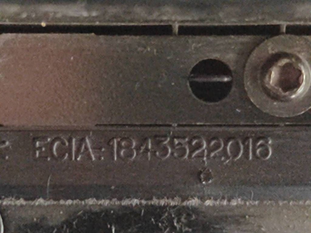 Peugeot 607 2001 Center Console Armrest 1843522016 