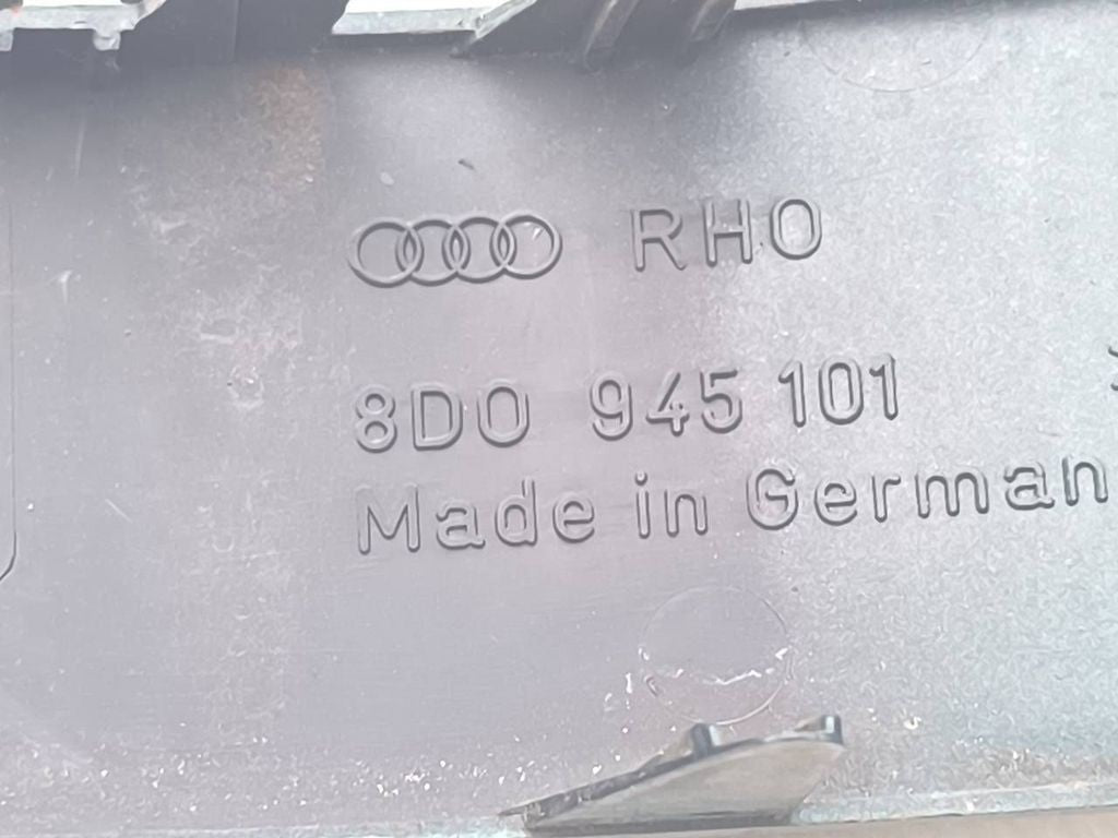 Audi A4 S4 B5 8D 1997 rear left tail light trim cover 8D0945101 