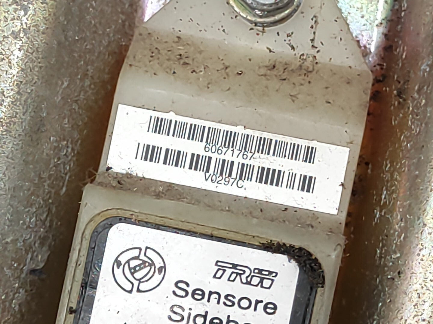 Alfa Romeo 166 2.0TS 114kW 2000 Deployment Impact Crash Sensor TRW 60671767