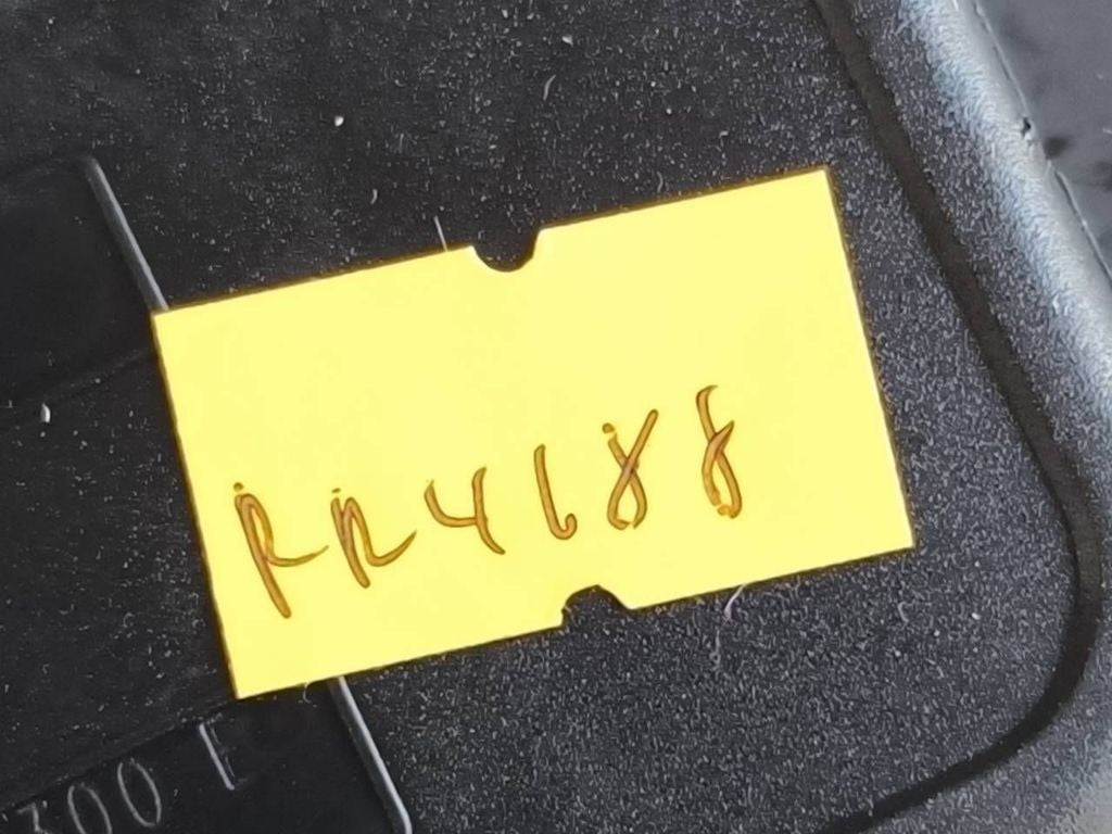 BMW X5 E70 2007 Rear seat belt buckle 7161659 