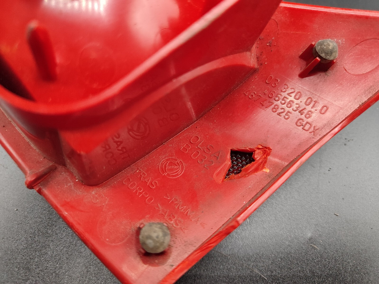 Alfa Romeo 147 1.9JTDm 16V 2003 LHD Rear Left Taillight Lamp 46747825 46556346