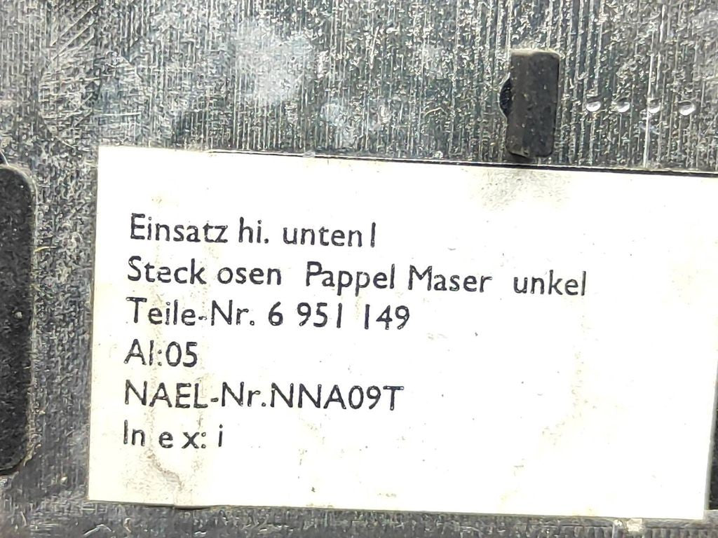 BMW 5 E60 E61 2008 Rear cigarette lighter 6951149 