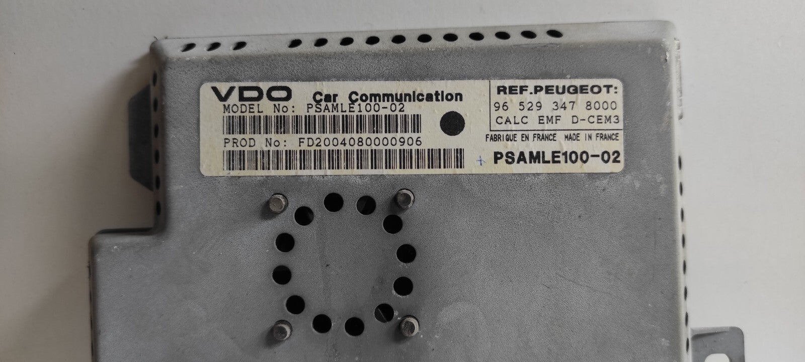 Peugeot 607 3.0i V6 2000 Comfort Module Unit ECU 965293478000