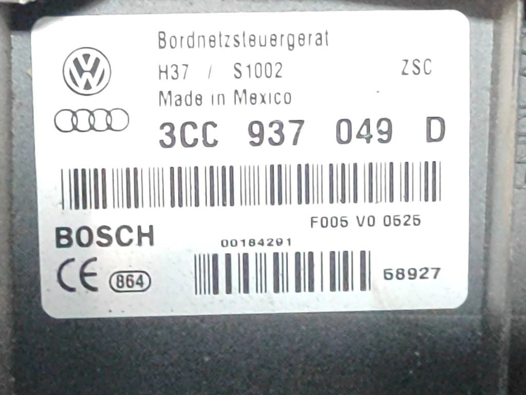 Volkswagen Touran I 2005 Comfort convenience body fuse module 3C0937049D 