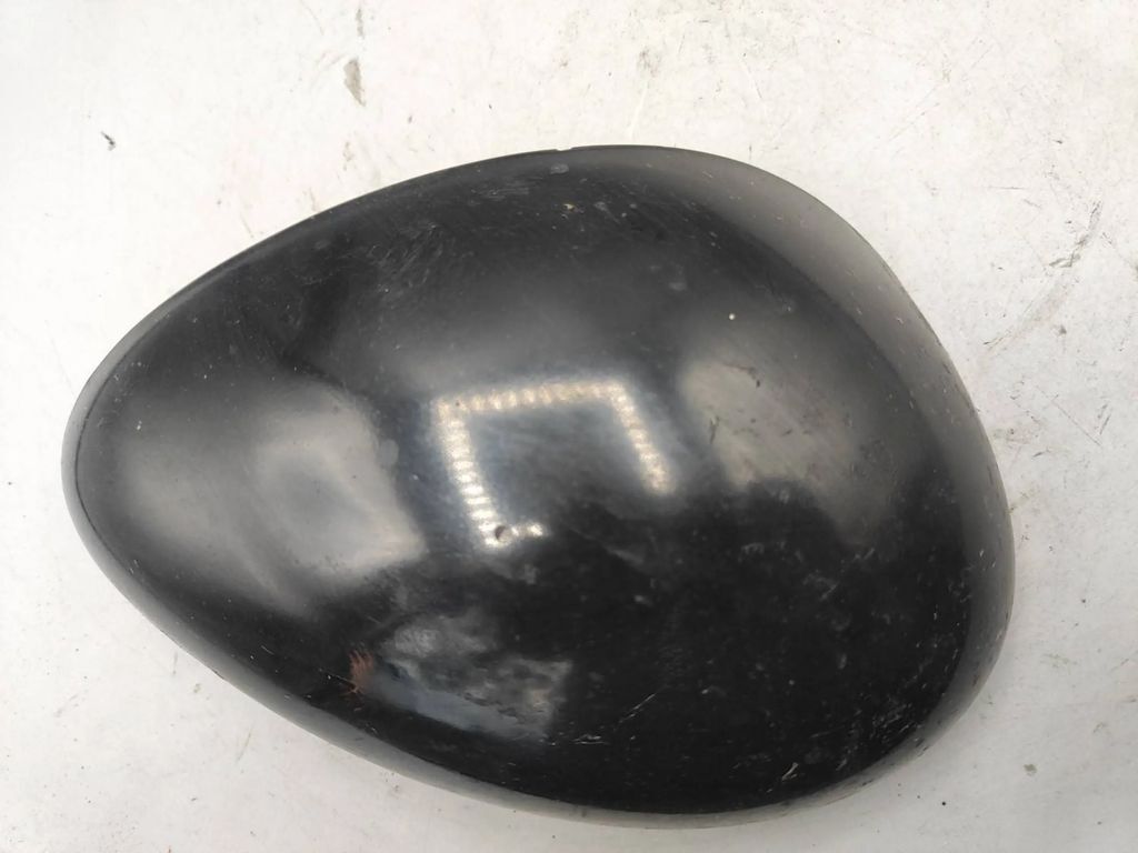 Alfa Romeo 147 JTD FL 2007 Front right plastic wing mirror trim cap cover BLACK