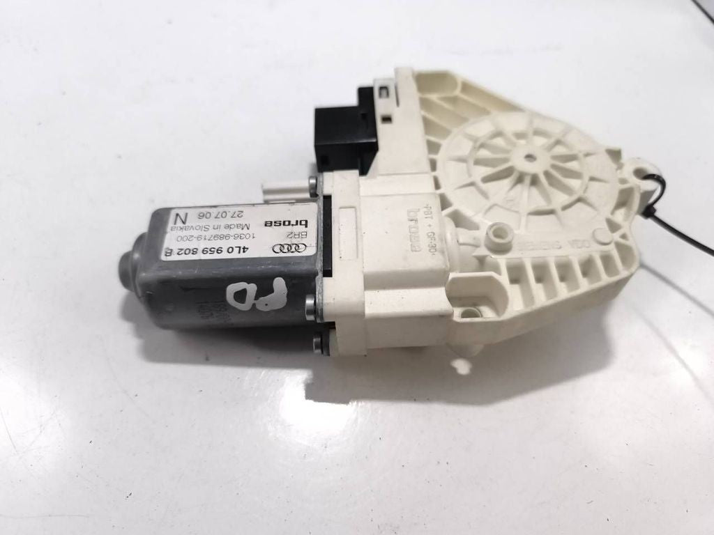 Audi Q7 4L 2009 front right window regulator motor 4L0959802B 