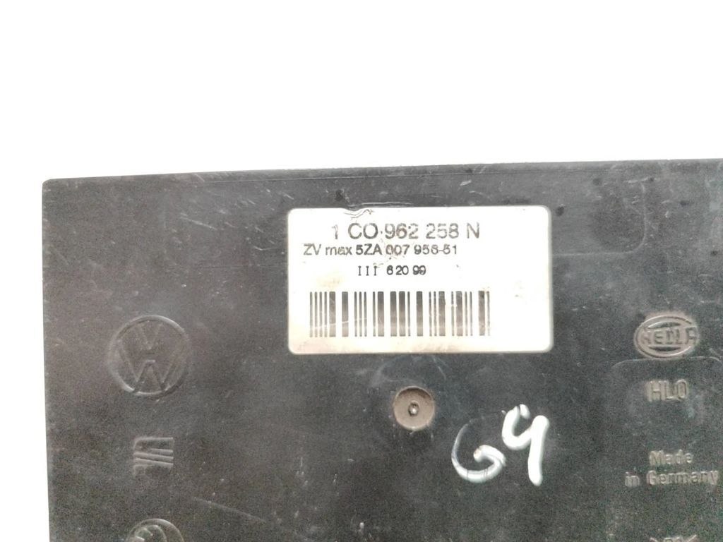 Volkswagen Golf IV 1998 Comfort convenience body module 1C0962258N 