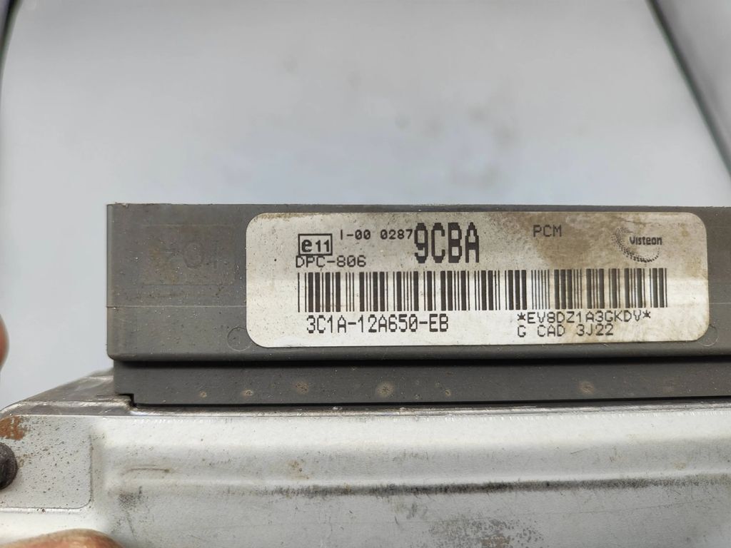 Ford Transit 2003 ECU 3C1A12A650EB Engine control unit module 