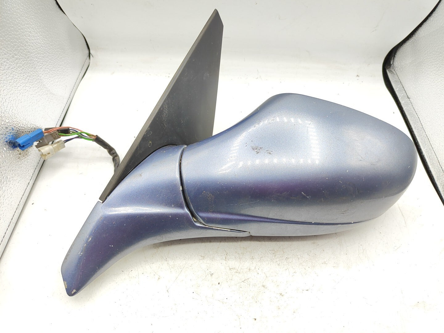 Alfa Romeo 166 2.0TS 2002 LHD Front Left Side Mirror Blue E30154382