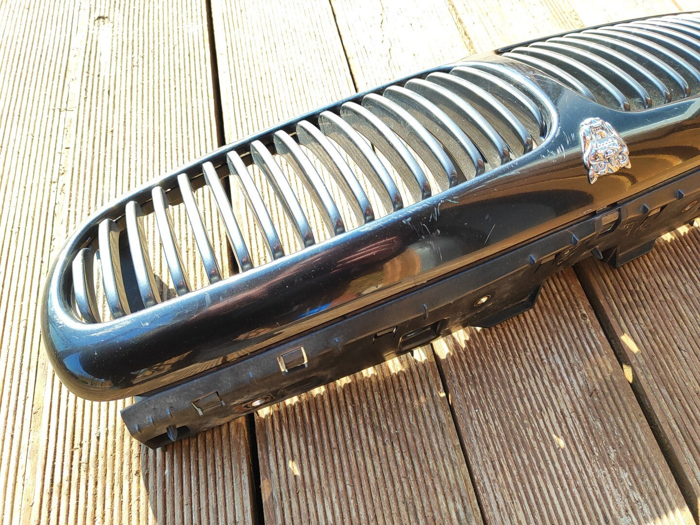 Jaguar X Type 2.5i 2005 Front Center Bonnet Hood Grill 1X435510AB