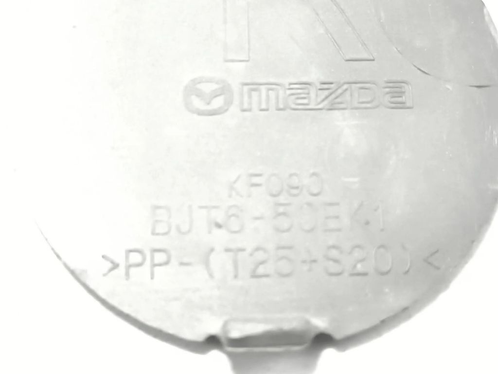 Mazda 3 BM III Hatchback 2014 Rear bumper row hook cap cover BJT650EK1 