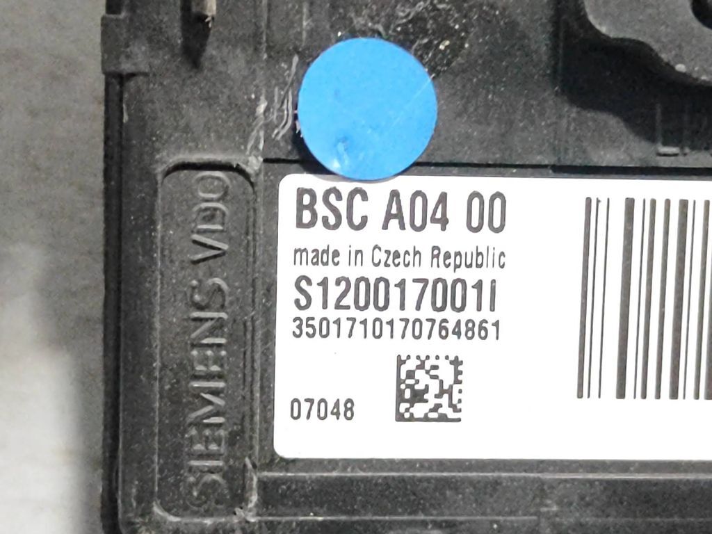 Citroen C6 2.7HDI Diesel 2010 Fuse box module S120017001 