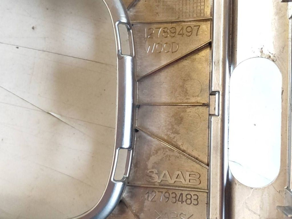 Saab 9-3 Ver2 2003 Gear shifter surround trim plastic 12789497 